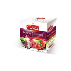 CELMAR Málna és eper teapiramisok 20 db.