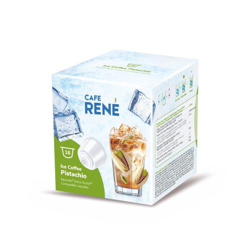 RENE Pistacjowa Mrożona kawa 16 kapsułek do Dolce Gusto®*